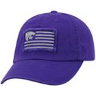 Adult Top Of The World Kansas State Wildcats Flag Adjustable Cap, Men's, Med Purple