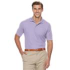Big & Tall Croft & Barrow&reg; Classic-fit Easy-care Pique Performance Pocket Polo, Men's, Size: Xl Tall, Brt Purple