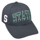 Adult Top Of The World Michigan State Spartans Cool & Dry One-fit Cap, Men's, Grey (charcoal)
