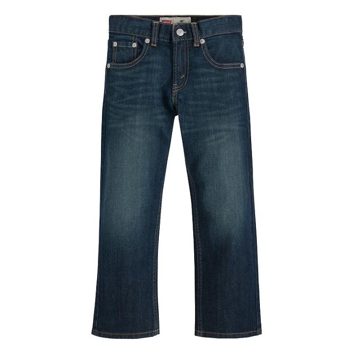 Boys 4-7x Levi's 505 Straight Fit Jeans, Boy's, Size: 6, Blue (navy)