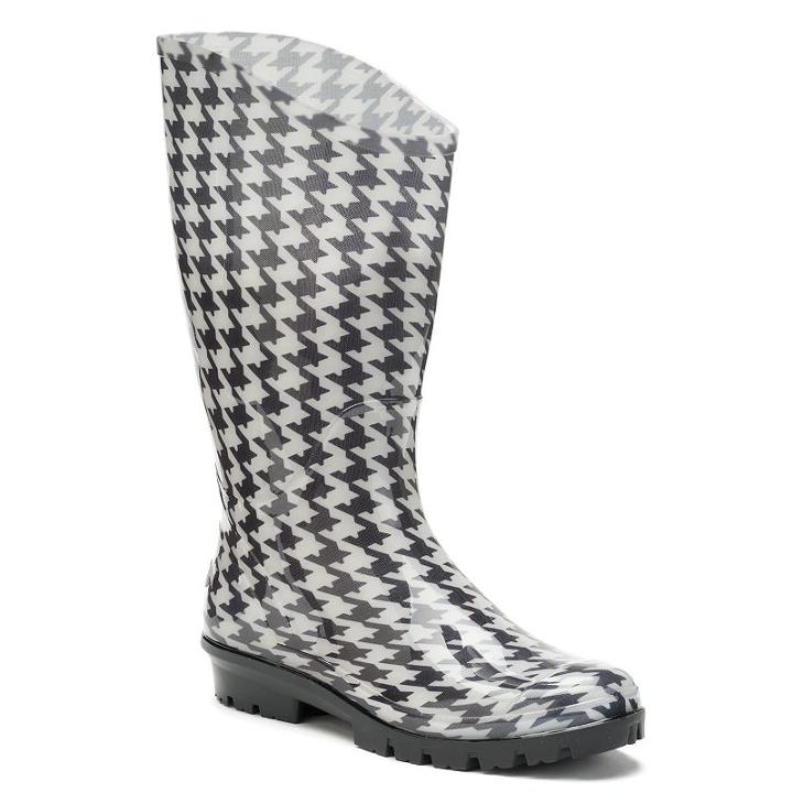 Columbia Rainy Tall Women's Waterproof Rain Boots, Size: 6, Grey (charcoal)