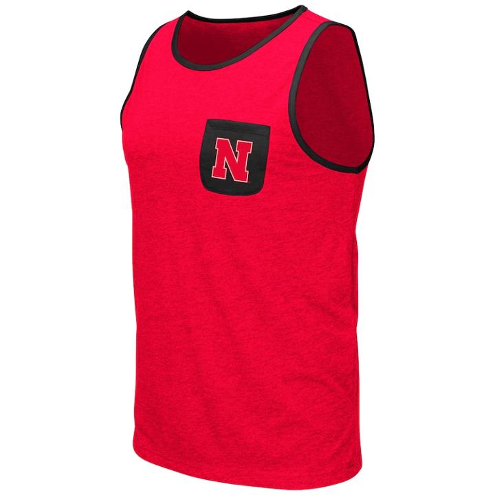Men's Colosseum Nebraska Cornhuskers Tank Top, Size: Small, Dark Red