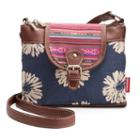 Unionbay Flower Dual-entry Crossbody Bag, Women's, Blue