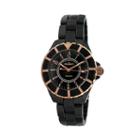 Peugeot Women's Crystal Watch - Ps4893bk, Black