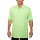 Men's Pebble Beach Classic-fit Textured Performance Golf Polo, Size: Xl, Green