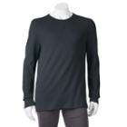 Men's Sonoma Goods For Life&trade; Solid Thermal Tee, Size: Medium, Blue (navy)