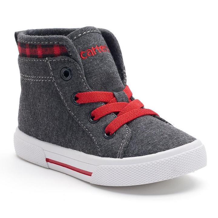 Carter's Summon Toddler Boys' High-top Sneakers, Boy's, Size: 11, Grey Other