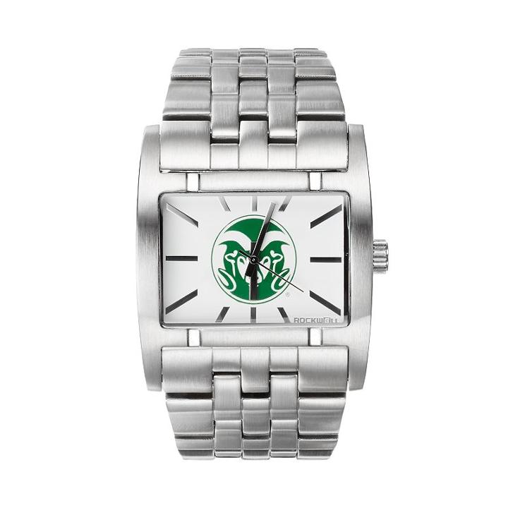 Rockwell Colorado State Rams Apostle Stainless Steel Watch - Men, Silver
