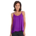 Women's Apt. 9&reg; Georgette Camisole, Size: Small, Purple