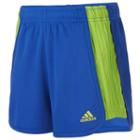 Girls 7-16 Adidas Colorblock Mesh Shorts, Girl's, Size: Small, Med Blue