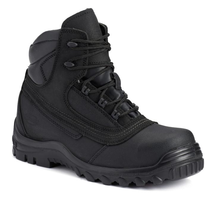 Iron Age Backstop Men's Steel-toe Work Boots, Size: Medium (8.5), Black