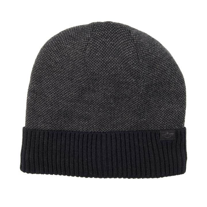 Men's Dockers&reg; Micro-check Cuffed Beanie, Black