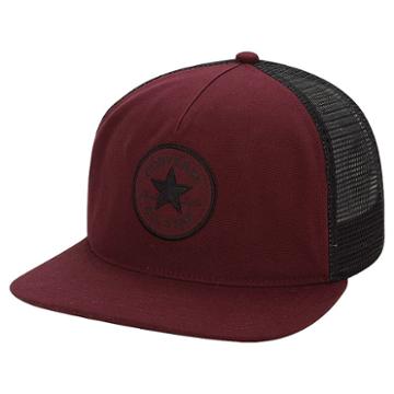 Adult Converse All Star Chuck Taylor Core Trucker Baseball Cap, Dark Red