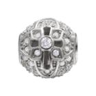 Individuality Beads Crystal Sterling Silver Cross Bead, Women's