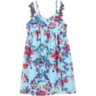 Girls 7-16 Speechless Floral Print Tank Dress, Size: 14, Med Blue