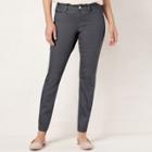 Women's Lc Lauren Conrad Skinny Jeans, Size: 8, Med Grey