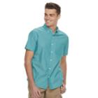 Men's Urban Pipeline&reg; Awesomely Soft Button-down Shirt, Size: Small, Med Blue