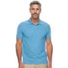 Men's Croft & Barrow&reg; Tailored-fit Polo, Size: Xl, Blue (navy)