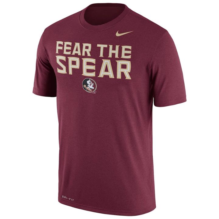 Men's Nike Florida State Seminoles Authentic Legend Tee, Size: Large, Red