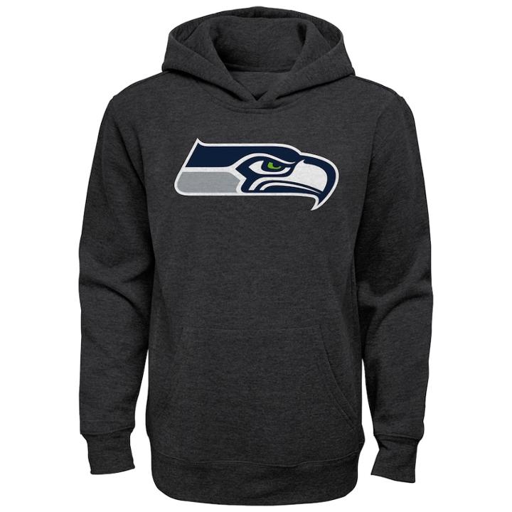 Boys 8-20 Philadelphia Eagles Promo Hoodie, Size: Xl 18-20, Grey (charcoal)