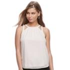 Juniors' Candie's&reg; Halter Cutout Top, Teens, Size: Xl, Brt Pink