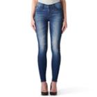 Women's Rock & Republic&reg; Kashmiere Midrise Skinny Jeans, Size: 10 Avg/reg, Med Blue
