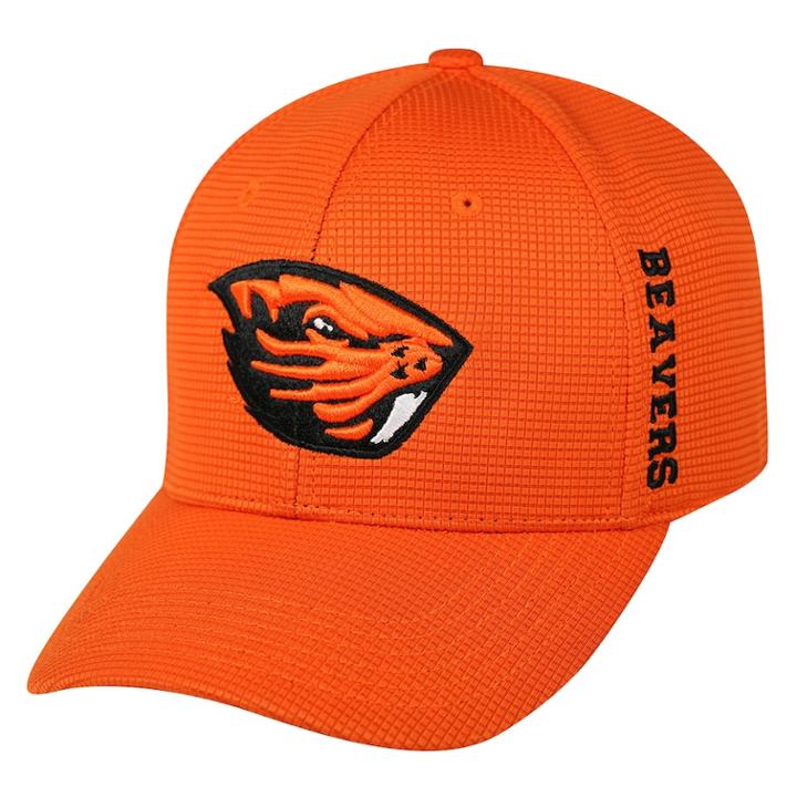 Adult Oregon State Beavers Booster Plus Memory-fit Cap, Men's, Med Orange