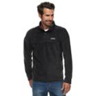 Big & Tall Columbia Flattop Ridge Colorblock Quarter-snap Fleece Pullover, Men's, Size: 3xl Tall, Grey (charcoal)