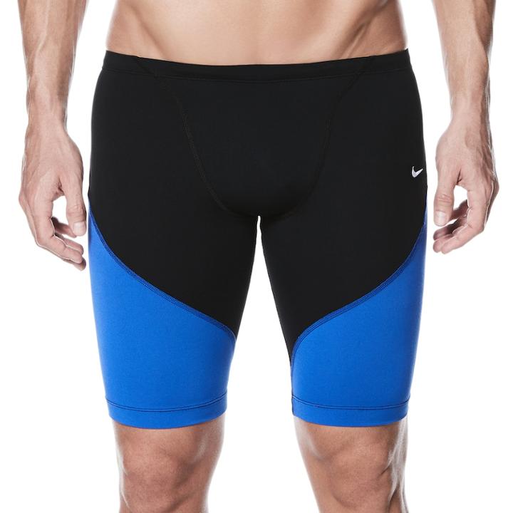 Men's Nike Surge Poly Performance Swim Jammer, Size: 34, Blue Other