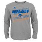 Boys 8-20 Adidas Boise State Broncos Tee, Boy's, Size: S(8), Grey Other