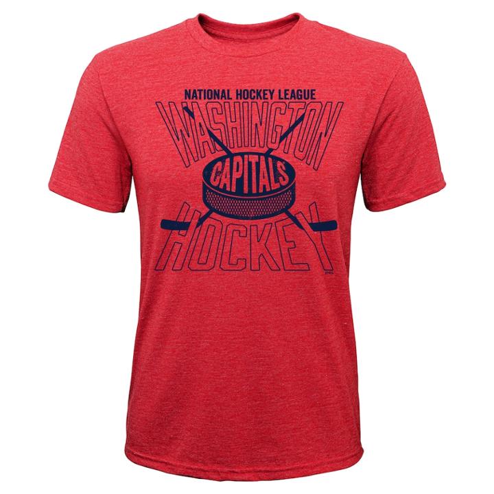 Boys 8-20 Washington Capitals One Timer Tee, Size: S 8, Red