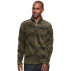 Men's Croft & Barrow&reg; Arctic Fleece Quarter-zip Pullover, Size: Xl, Dark Green