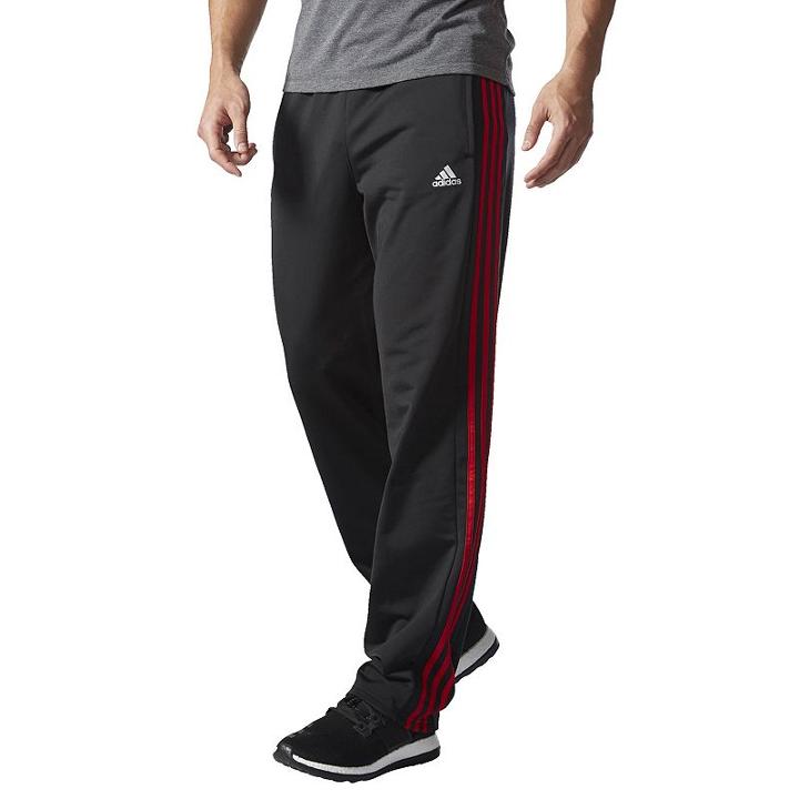 Men's Adidas Essential Track Pants, Size: Medium, Black