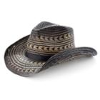 Peter Grimm Luci Drifter Geometric Cowboy Hat, Women's, Black