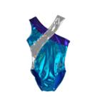 Girls 2-10 Obersee Gymnastics Leotard, Girl's, Size: Small, Turquoise/blue (turq/aqua)