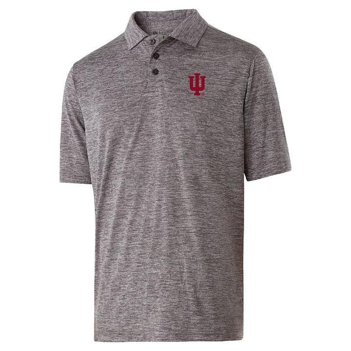 Men's Indiana Hoosiers Electrify Performance Polo, Size: Xl, Gray