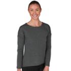 Women's Jockey Sport Flux Split Back Lounge Top, Size: Xl, Grey