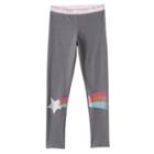 Girls 7-16 & Plus Size So&reg; Shiny Knee Leggings, Girl's, Size: 16 1/2, Dark Grey