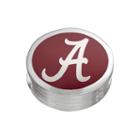 Fiora Sterling Silver Alabama Crimson Tide Bead, Women's, Red