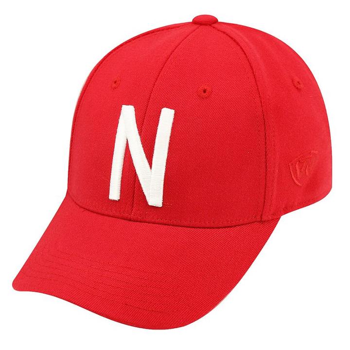 Adult Top Of The World Nebraska Cornhuskers One-fit Cap, Men's, Med Red