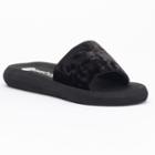 Unleashed By Rocket Dog Santee Women's Slide Sandals, Girl's, Size: 8, Black