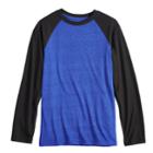 Husky Boys 8-20 Urban Pipeline&reg; Ultimate Raglan Tee, Size: L Husky, Dark Blue