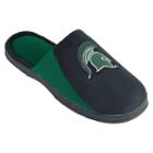 Men's Michigan State Spartans Scuff Slippers, Size: Xl, Black