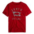 Boys' 8-20 Levi's&reg; Graphic Tee, Size: Medium, Light Red