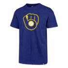 Men's '47 Brand Milwaukee Brewers Imprint Tee, Size: Large, Royal