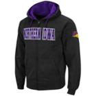 Men's Northern Iowa Panthers Full-zip Fleece Hoodie, Size: Xxl, Light Grey
