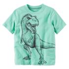 Boys 4-7 Carter's Dinosaur Slubbed Graphic Tee, Boy's, Size: 6, Turquoise/blue (turq/aqua)