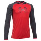 Boys 8-20 Under Armour Tech Block Hoodie, Boy's, Size: Xl, Red