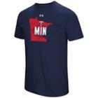 Men's Under Armour Minnesota Twins State Tee, Size: Xl, Blue (navy)
