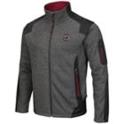 Men's Campus Heritage South Carolina Gamecocks Double Coverage Jacket, Size: Large, Med Grey